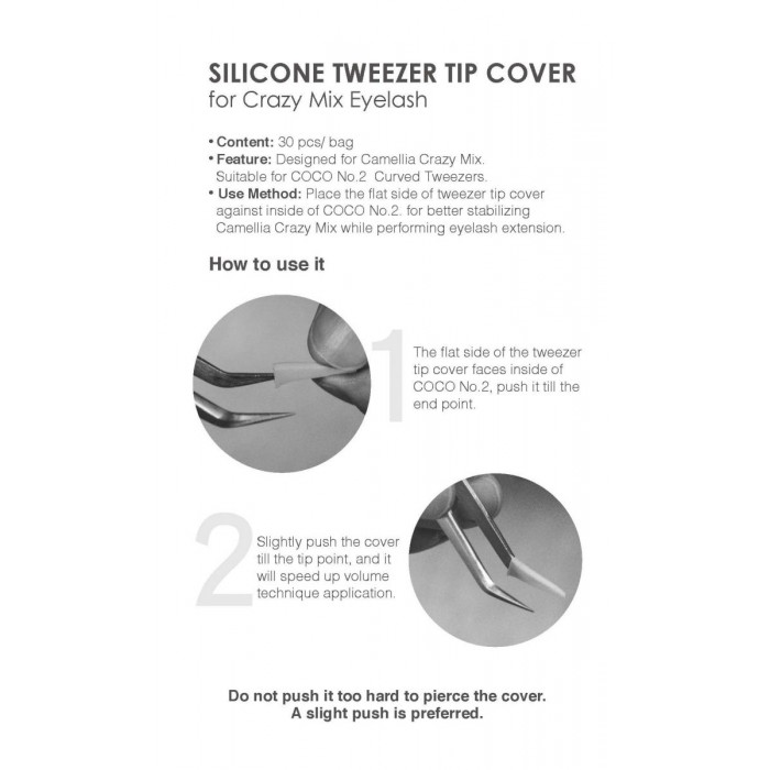 Silicone Tweezers Tip Cover